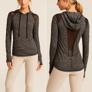 Alala Revolve Lightweight Hoodie Women’s Size Medium Gray Mesh Thumbholes